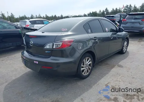 2012 Mazda Mazda3 I Grand Touring z USA, uszkodzony, nr VIN JM1BL1W88C1679758